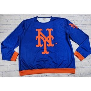 New York Mets MENS 2XL Sweater MLB Baseball Sweatshirt General Merchandise NY